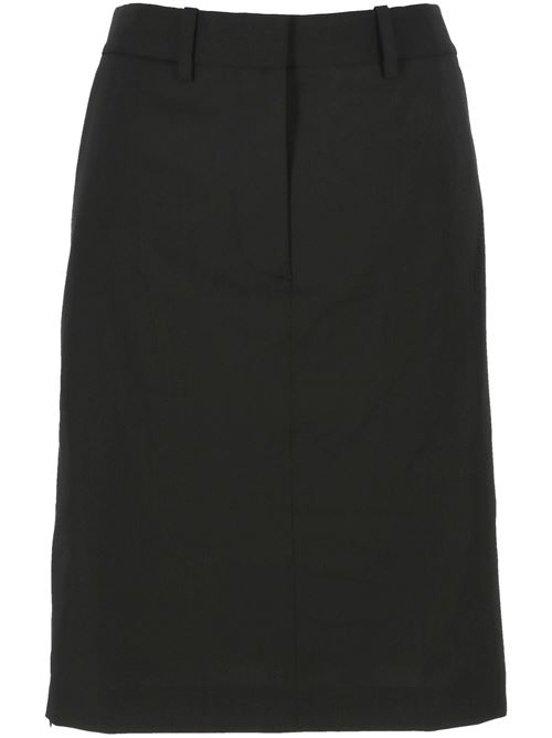 Black wool skirt HELMUT LANG | O04HW301001